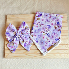 Load image into Gallery viewer, purple pansy π