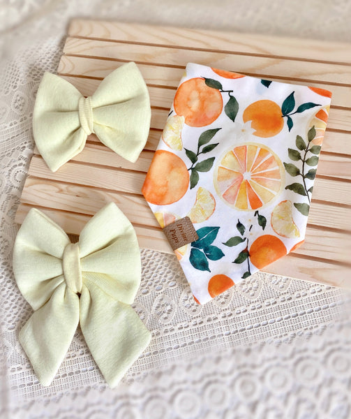 pale yellow bow 💛