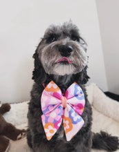 Load image into Gallery viewer, flower power sailor bow 🌈
