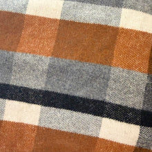 Load image into Gallery viewer, pumpkin spice flannel sailor bow
